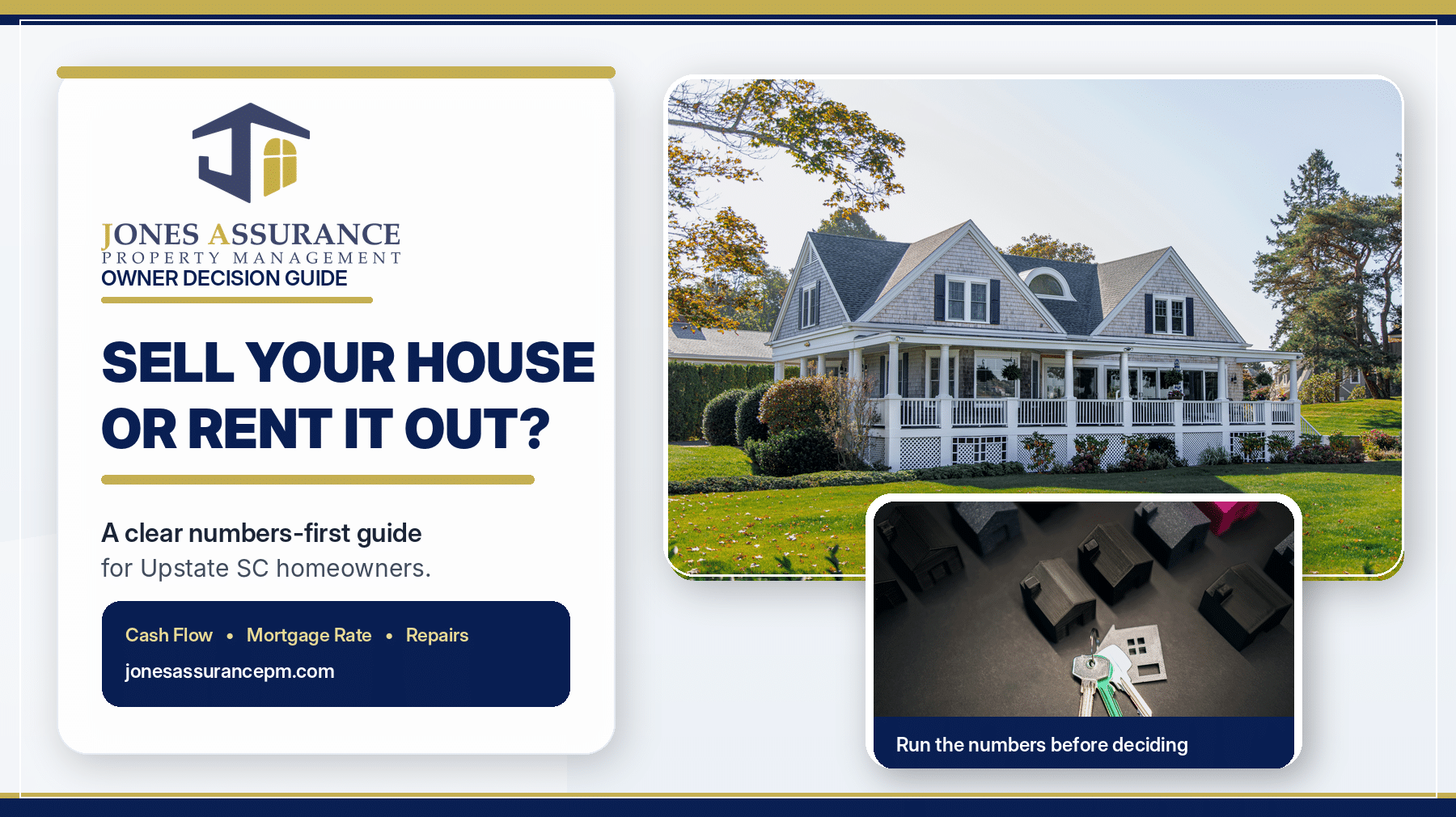 Should you sell or rent your home in Greenville SC?